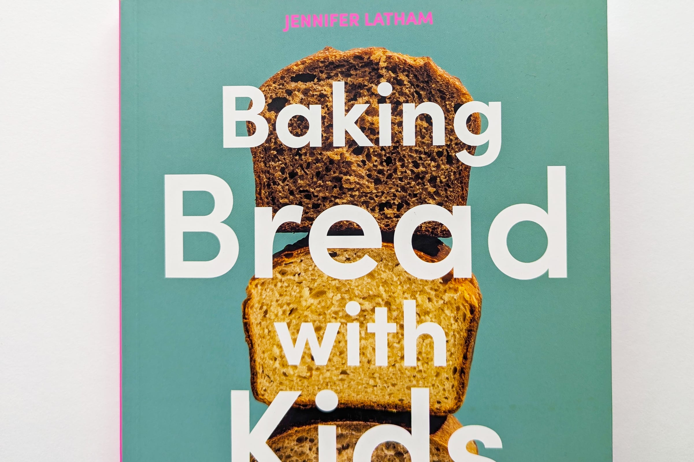 Sofia pro in use for a book called Baking Bread with Kids