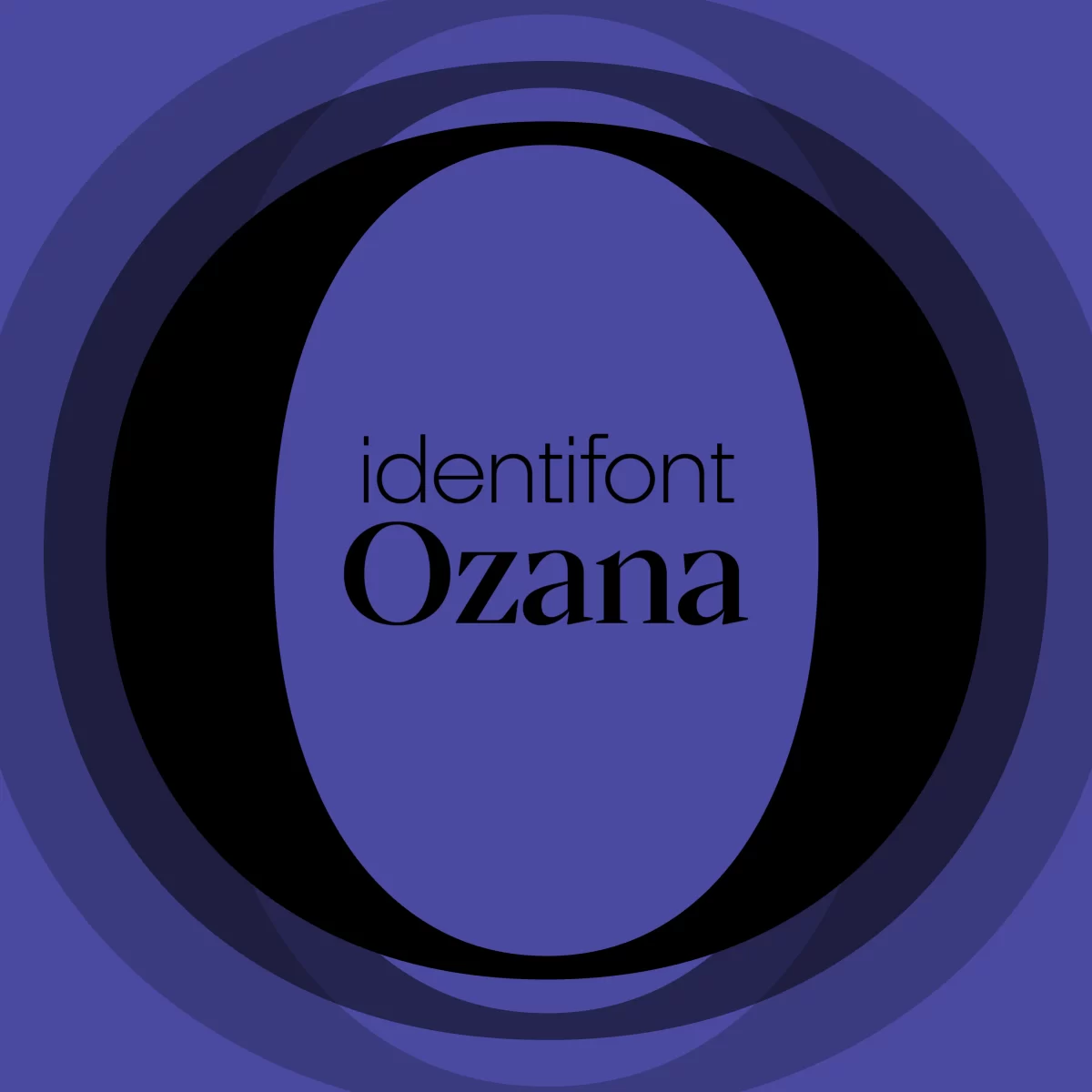 Ozana Text and Display at identifont